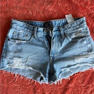 Abercrombie and Fitch Jean shorts, 25, 0